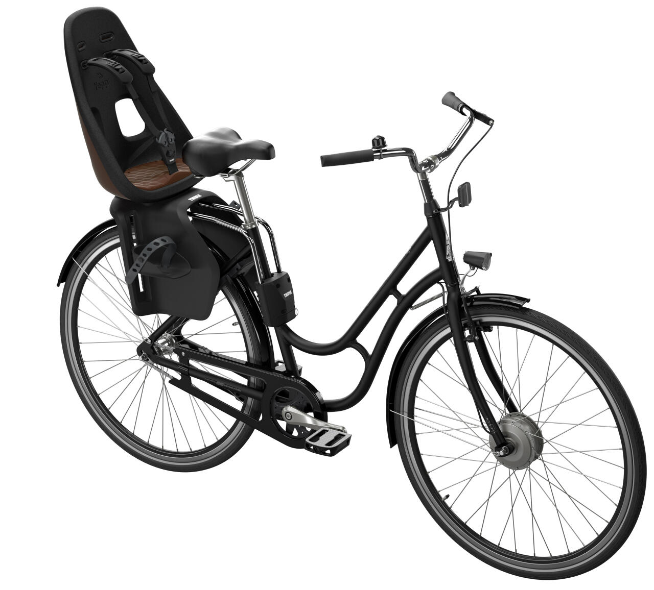 【kenken】Thule Yepp Nexxt Maxi Frame Thule Yepp Nexxt Maxi Frame Mount Chocolate Brown - FRS Fietsen